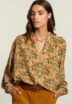 Hot River Woods Multi fantasie blouse -