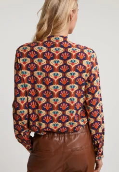 New River Woods Multi fantasie blouse lange mouwen -