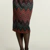 Sale River Woods Multi fantasie midirok -