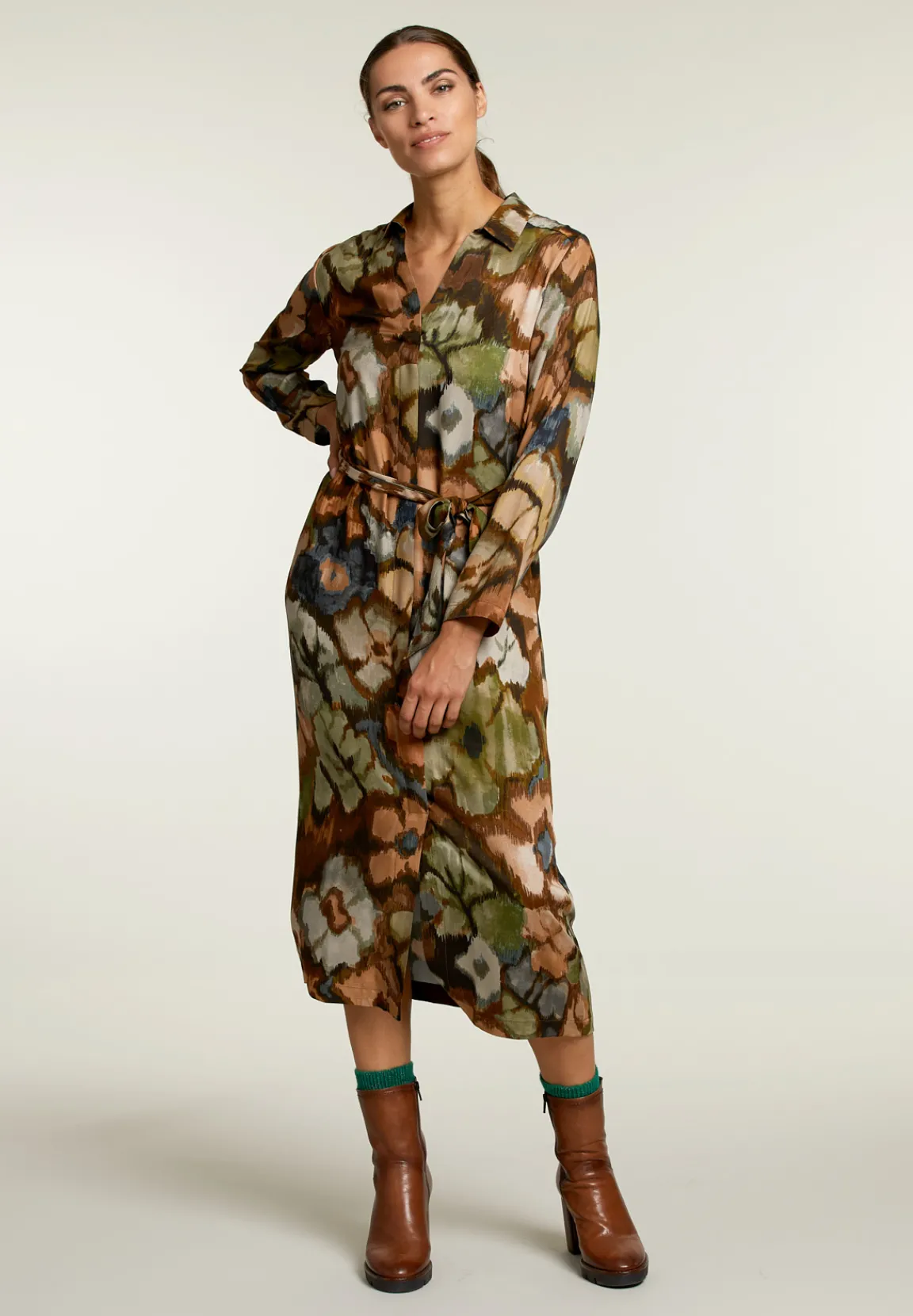 Discount River Woods Multi fantasiejurk -