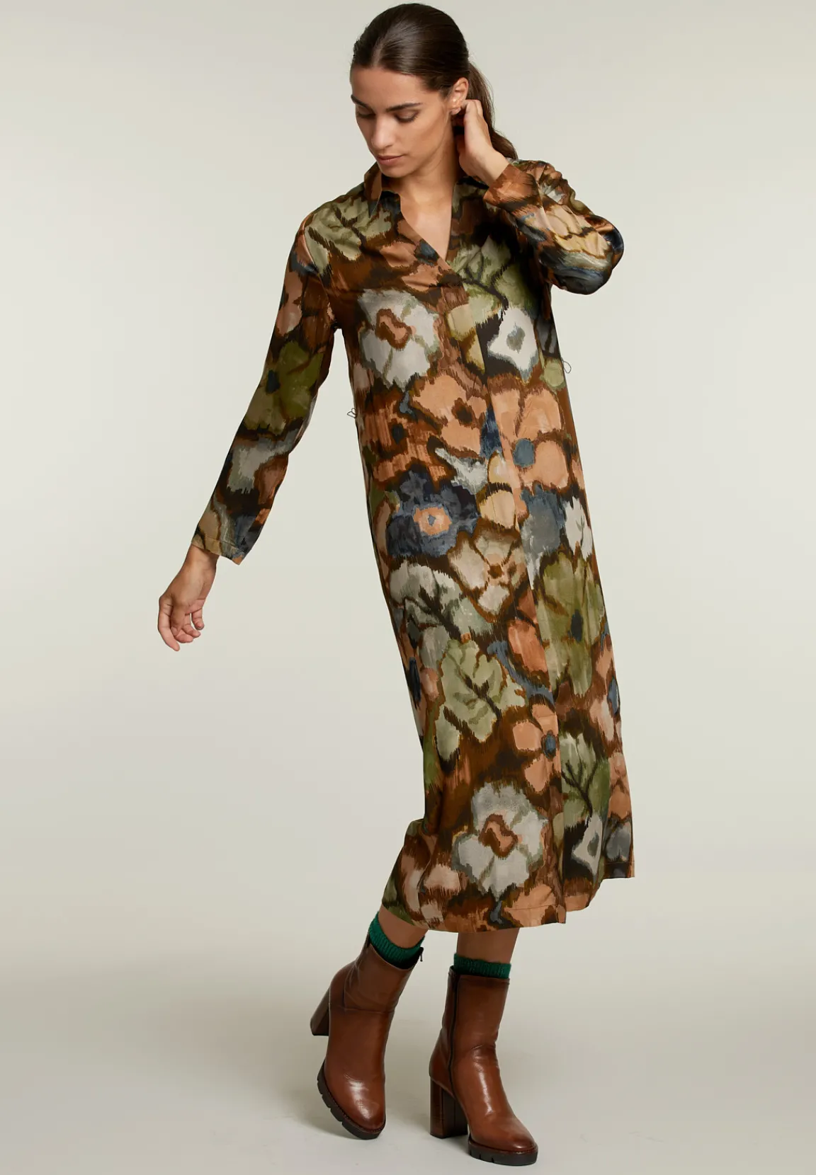 Discount River Woods Multi fantasiejurk -