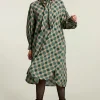 Sale River Woods Multi fantasiejurk pofmouwen -