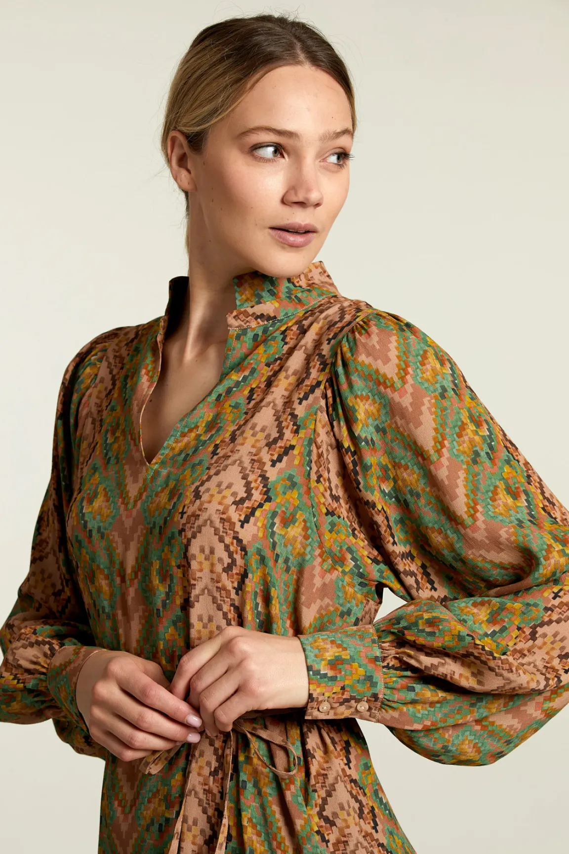 New River Woods Multi fantasiejurk V-hals -