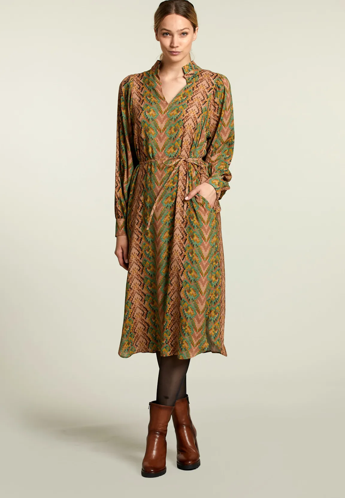 New River Woods Multi fantasiejurk V-hals -