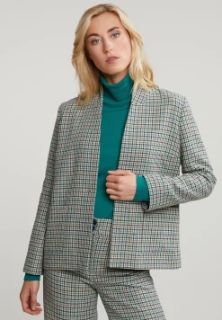 Sale River Woods Multi geruite blazer 2 knopen -