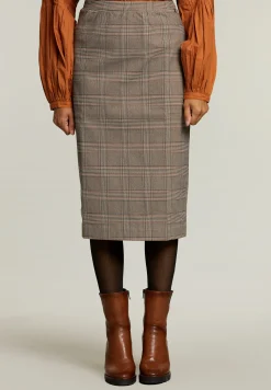 Best River Woods Multi geruite midirok -