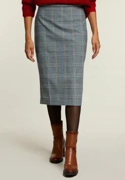 Discount River Woods Multi geruite midirok -