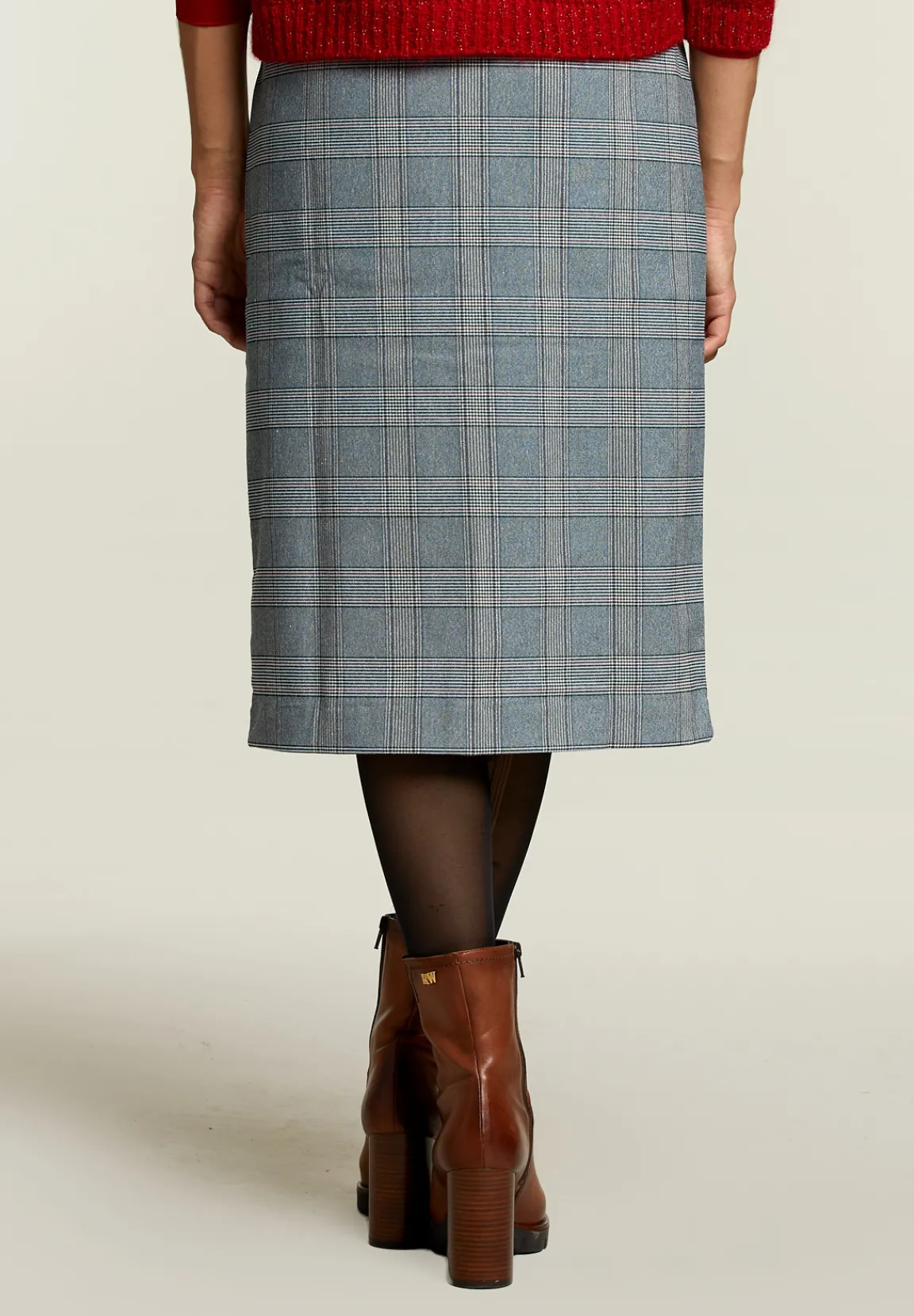 Discount River Woods Multi geruite midirok -