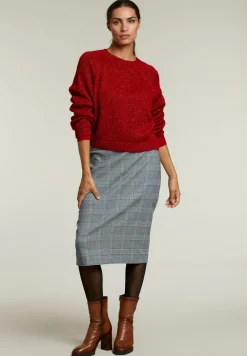 Discount River Woods Multi geruite midirok -