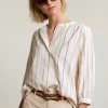 Outlet River Woods Multi gestreepte blouse 3/4 mouwen -