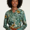 Fashion River Woods Multi viscose blouse met knopen -