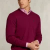 Online River Woods Normal fit basic katoenen V-hals trui cuberdon mix -