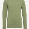 Discount River Woods Normal fit basic trui ronde hals savanna mix -