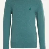 New River Woods Normal fit basic trui ronde hals opal mix -
