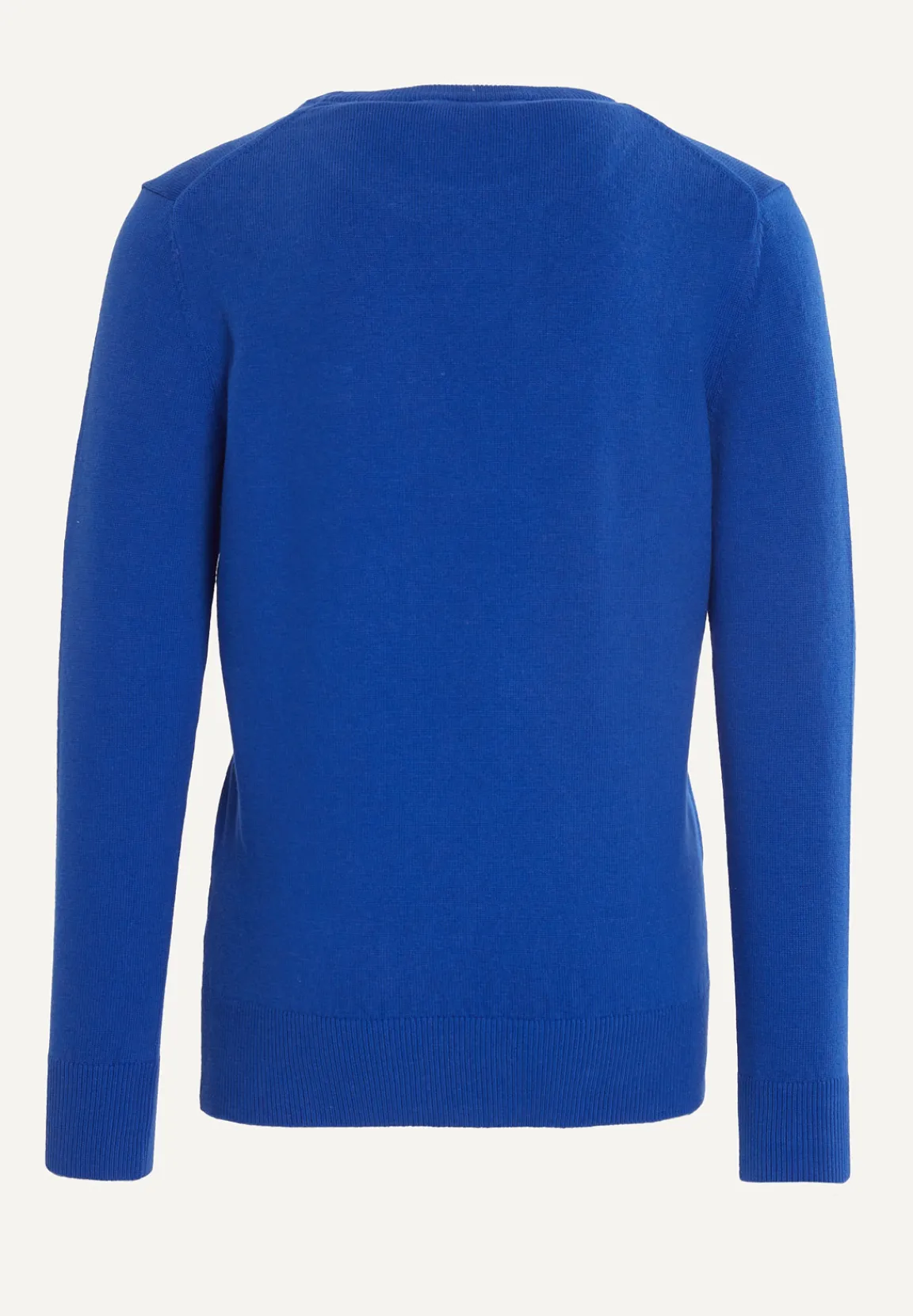 Online River Woods Normal fit basic trui ronde hals cobalt mix -