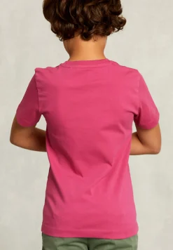 Discount River Woods Normal fit basic T-shirt amaranth -