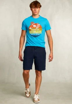 Online River Woods Normal fit basic T-shirt aruba -