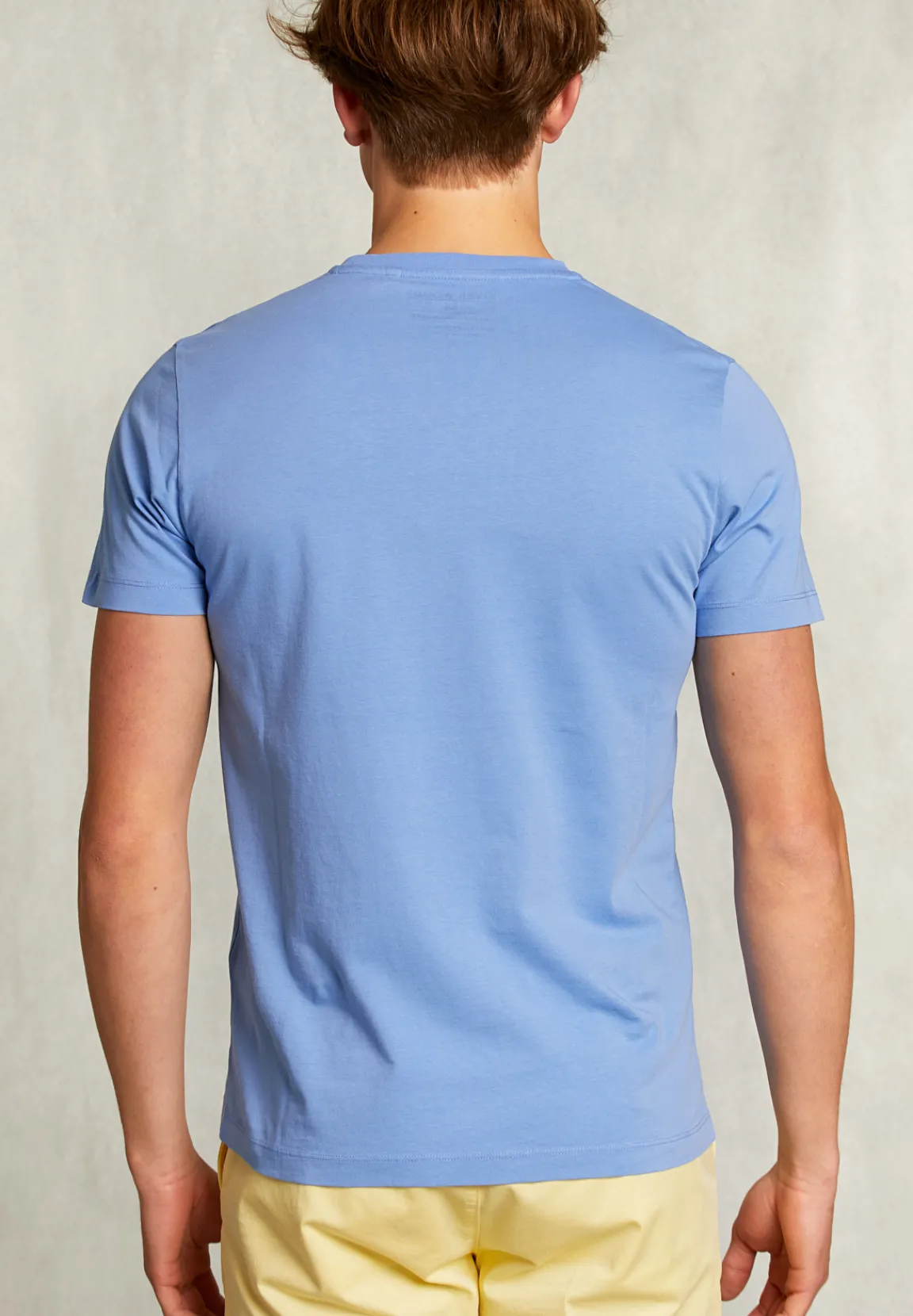 Best River Woods Normal fit basic T-shirt blauw -