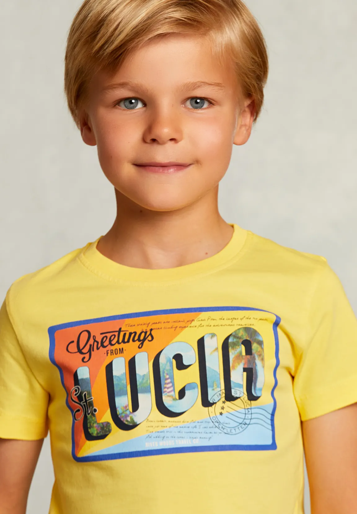 Sale River Woods Normal fit basic T-shirt butterfly -