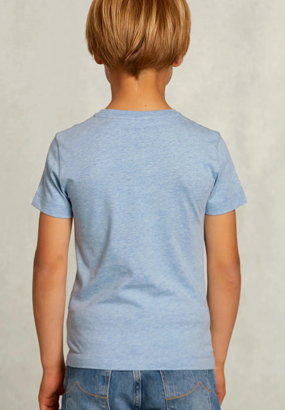 Fashion River Woods Normal fit basic T-shirt dk victoria mix -