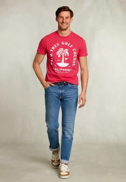 Sale River Woods Normal fit basic T-shirt flirt -
