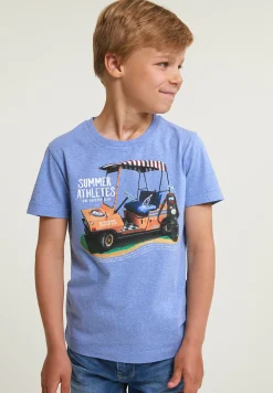 Hot River Woods Normal fit basic T-shirt korte mouwen hamptons blue -