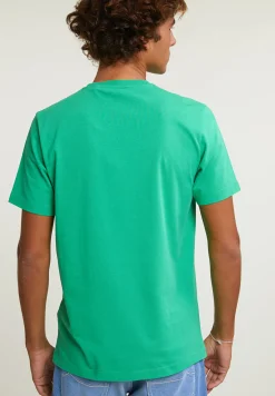 Best River Woods Normal fit basic T-shirt korte mouwen apple -