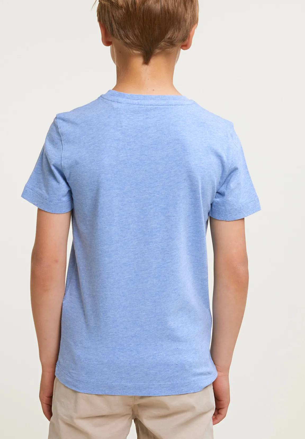 New River Woods Normal fit basic T-shirt korte mouwen seashore mix -
