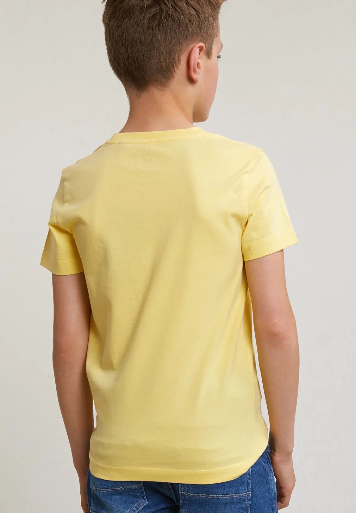 Fashion River Woods Normal fit basic T-shirt korte mouwen sun flower -