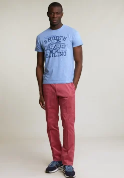 Sale River Woods Normal fit basic T-shirt korte mouwen seashore mix -