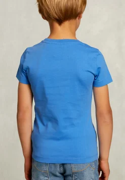 Hot River Woods Normal fit basic T-shirt ocean -