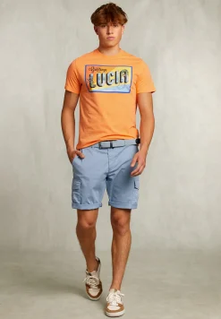 Fashion River Woods Normal fit basic T-shirt sunrise -