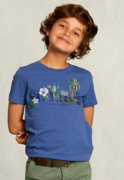 Fashion River Woods Normal fit basic T-shirt wallstreet mix -