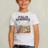 Best River Woods Normal fit basic T-shirt wit -