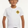 Online River Woods Normal fit katoenen fantasie T-shirt wit -