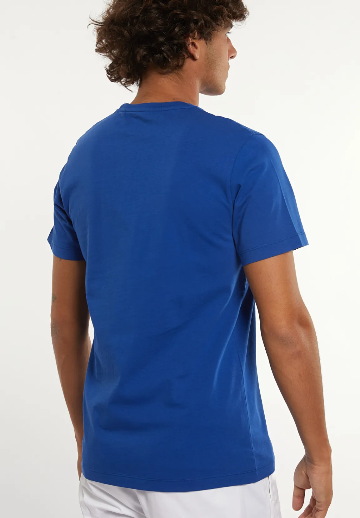 Clearance River Woods Normal fit katoenen fantasie T-shirt admiral -