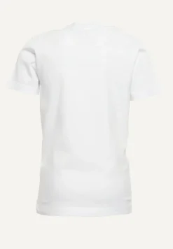 Clearance River Woods Normal fit katoenen fantasie T-shirt wit -