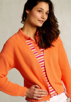 Discount River Woods Oranje basic V-hals cardigan -