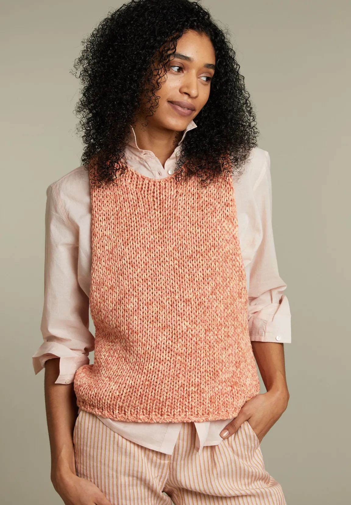 Fashion River Woods Oranje debardeur -
