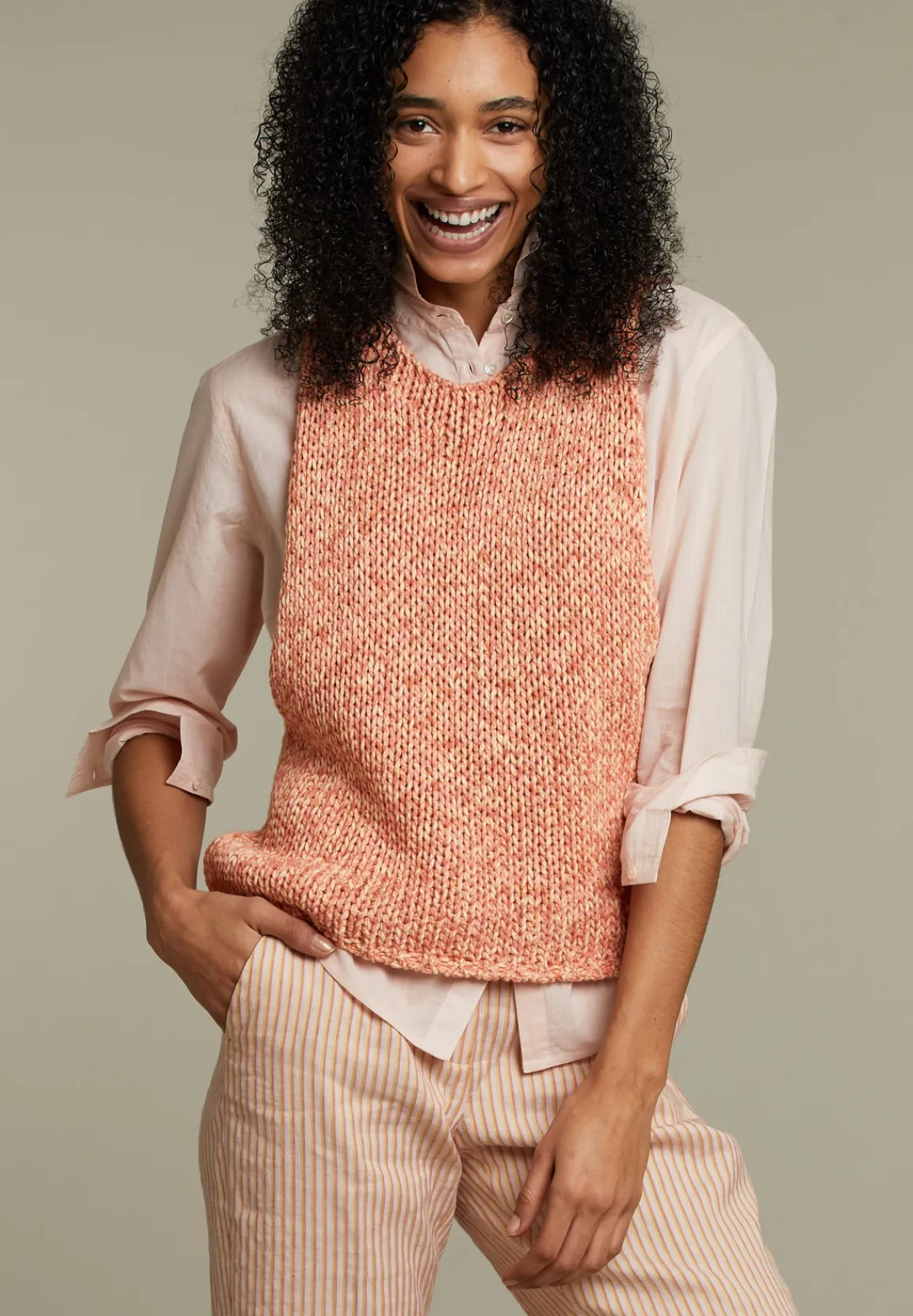 Fashion River Woods Oranje debardeur -