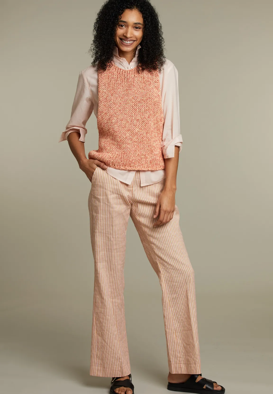 Fashion River Woods Oranje debardeur -