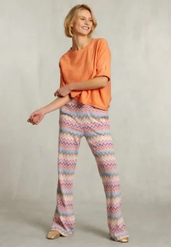 Online River Woods Oranje trui ajour op rug -