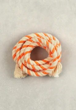 Hot River Woods Oranje/beige touwriem -