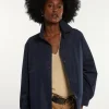 Outlet River Woods Overhemd jasje navy -