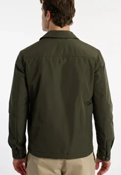 Outlet River Woods Overshirt jasje opgestikte zakken kaki -