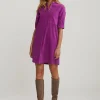 Sale River Woods Paarse jurk opgestikte zak 3/4 mouwen -