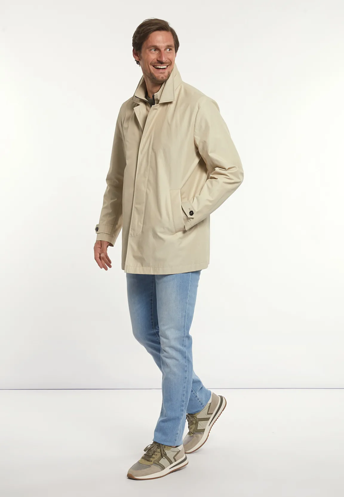 Outlet River Woods Parka jas beige -