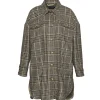 Clearance River Woods Pied-de-poule hemdjas -