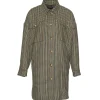 Fashion River Woods Pied-de-poule hemdjas in groen -