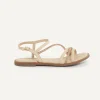 Sale River Woods Platte sandalen beige -